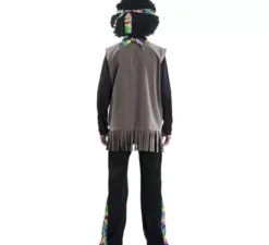 Costume da scheletro Hippie per adulti