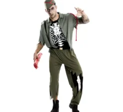 Costume da scheletro legionario per uomo