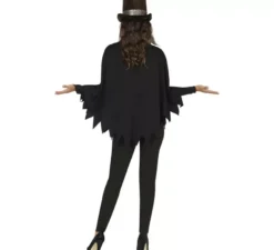 Costume da scheletro o poncho per donna