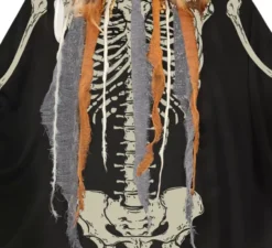 Costume da scheletro o poncho per donna
