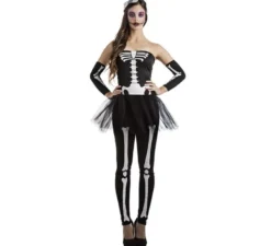 Costume da scheletro tutu per donna