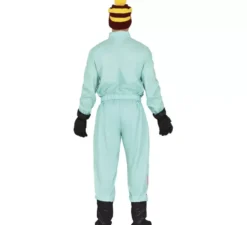 Costume da sciatore blu per uomo