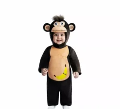Costume da scimmia carino per neonato