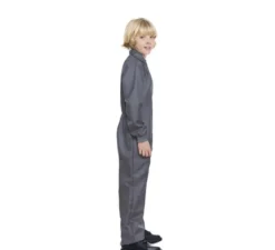Costume da scimmia da lavoro grigia per bambino
