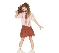Costume da scolaretta zombie per bambina