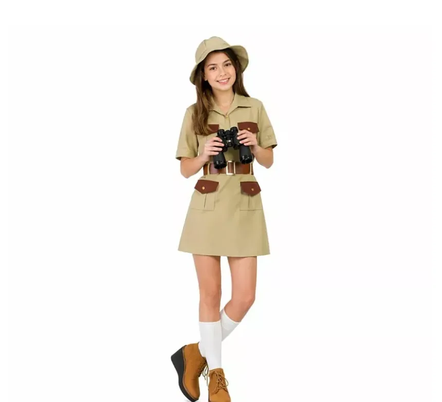 Costume da scout per una donna