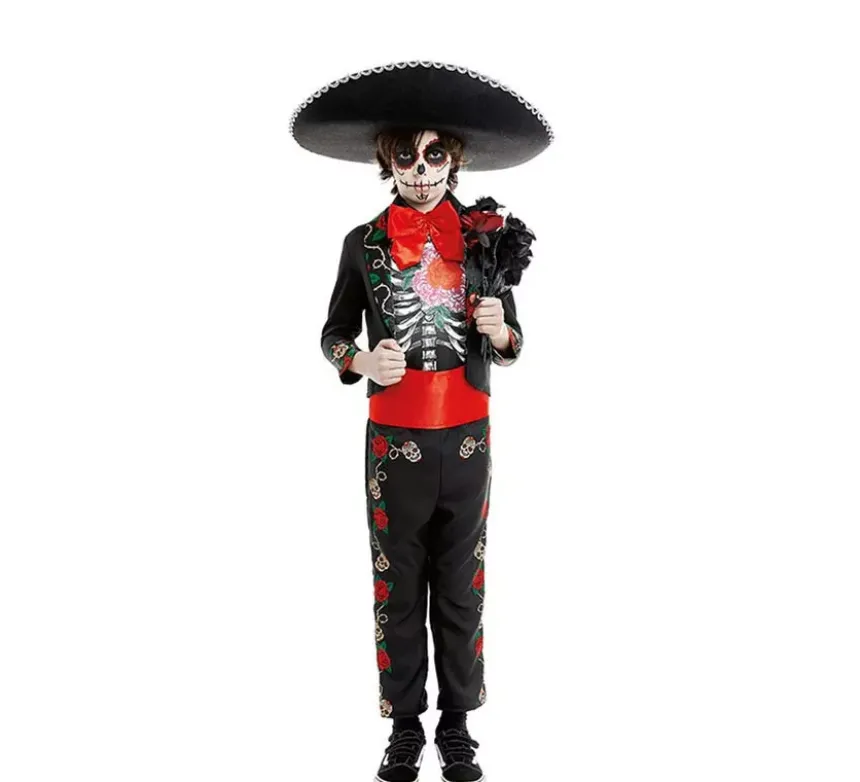 Costume da Señor Catrin Il Giorno dei Morti per bambino