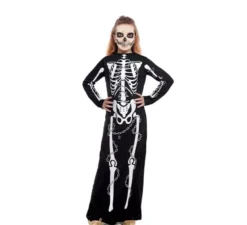 Costume da Signora Teschio per bambina