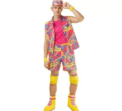 Costume da skater per bambola famosa multicolore per uomo