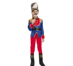 Costume da soldatino di stagno per bambine