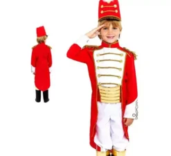 Costume da soldatino di stagno per bambino