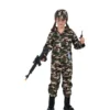 Costume da soldato con walkie-talkie per bambini