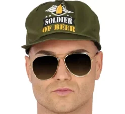 Costume da soldato della birra per uomo