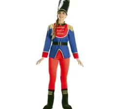 Costume da soldato di stagno per donna