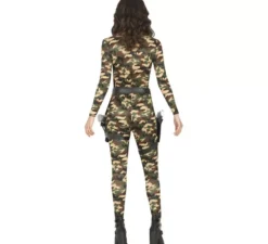 Costume da soldato militare mimetico per donna
