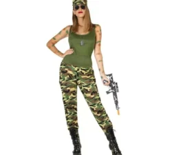 Costume da Soldato militare per donna