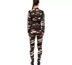 Costume da soldato mimetico delle forze speciali da donna