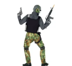 Costume da soldato scheletro per bambini