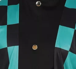Costume da spadaccino anime Demon Slayer per uomo