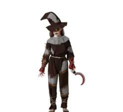 Costume da spaventapasseri insanguinato per bambina