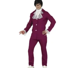 Costume da spia nerd per uomo