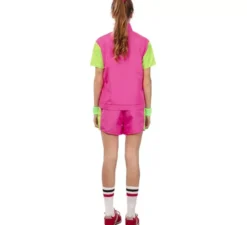 Costume da sportivo anni '80 con giacca per donna