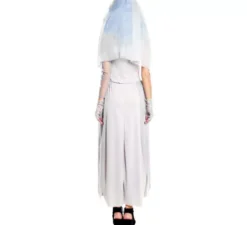 Costume da sposa cadavere decorazioni blu per donna