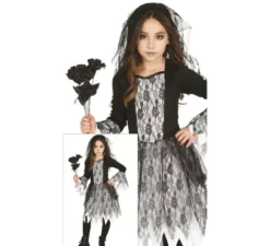Costume da sposa cadavere per bambina