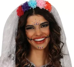 Costume da sposa Catrina per donna