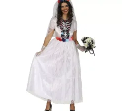 Costume da sposa Catrina per donna