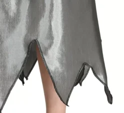 Costume da sposa fantasma in bianco e nero per ragazza