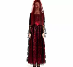 Costume da sposa vampiro gotica per donna