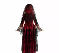 Costume da sposa vampiro gotica per ragazze