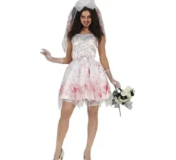 Costume da sposa zombie sanguinaria per donna
