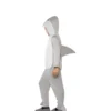 Costume da squalo grigio per bambini