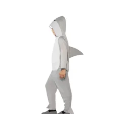 Costume da squalo grigio per bambini