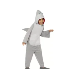 Costume da squalo grigio per bambini