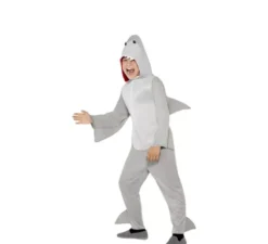 Costume da squalo grigio per bambini