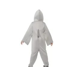 Costume da squalo grigio per bambini