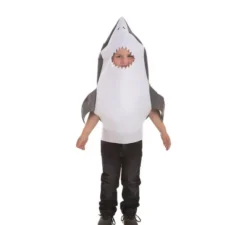 Costume da squalo grigio per bambini