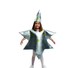 Costume da stella d'argento per bambini