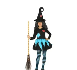 Costume da Strega con cuore per bambina