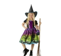 Costume da Strega della Luna Nera per bambina