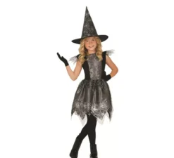 Costume da strega della ragnatela per bambina