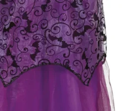 Costume da Strega lilla per bambina