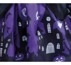 Costume da strega misteriosa viola per bambino