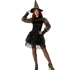 Costume da strega nera per donna