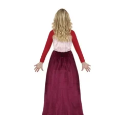 Costume da strega rossa per bambina