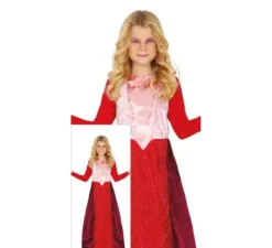 Costume da strega rossa per bambina