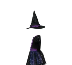 Costume da strega Stelle d'Argento per bambina e neonato